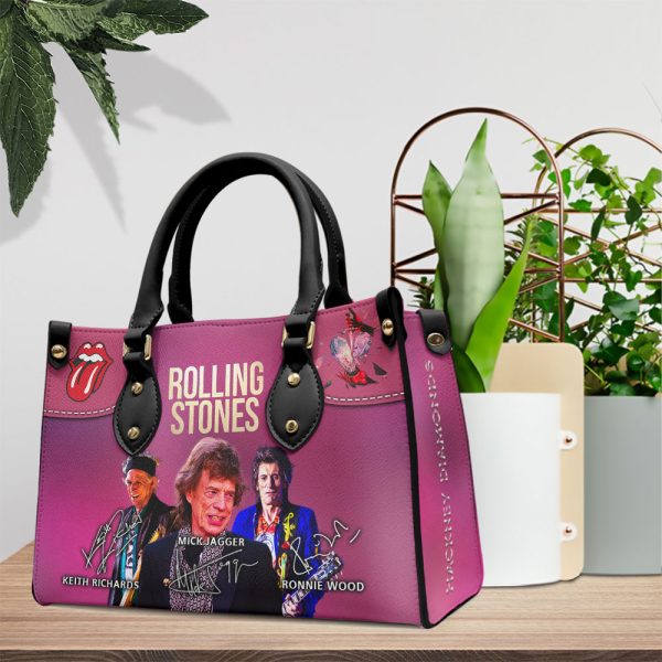 The Rolling Stones Leather HandBag - NGHIAVT 1226