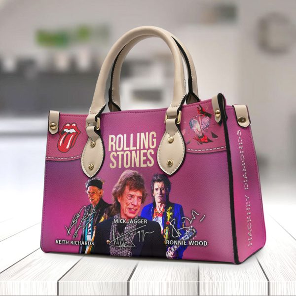 The Rolling Stones Leather HandBag - NGHIAVT 1226