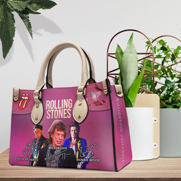 The Rolling Stones Leather HandBag - NGHIAVT 1226