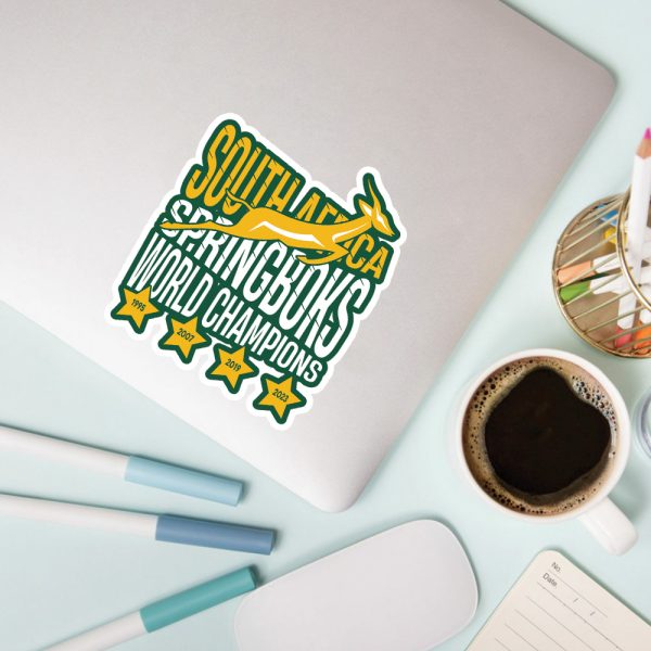 South Africa National Rugby Union Team Springboks 3D Sticker - TANTN 3688