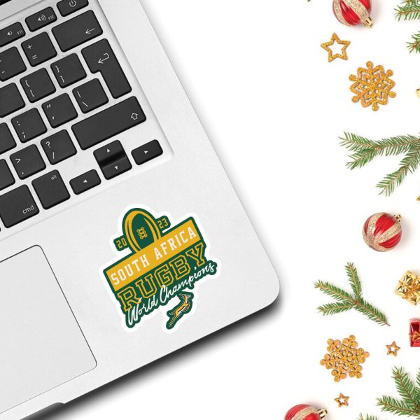 South Africa National Rugby Union Team Springboks 3D Sticker - TANTN 3689
