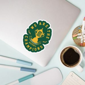 South Africa National Rugby Union Team Springboks 3D Sticker - TANTN 3690