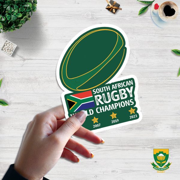South Africa National Rugby Union Team Springboks 3D Sticker - TANTN 3691