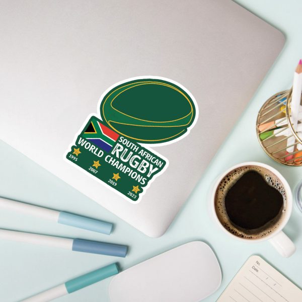 South Africa National Rugby Union Team Springboks 3D Sticker - TANTN 3691