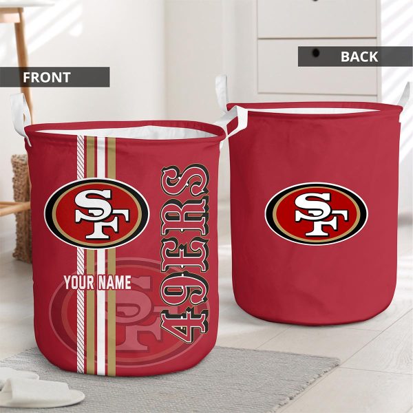 Personalized San Francisco 49ers Laundry Basket - TANTN 3761