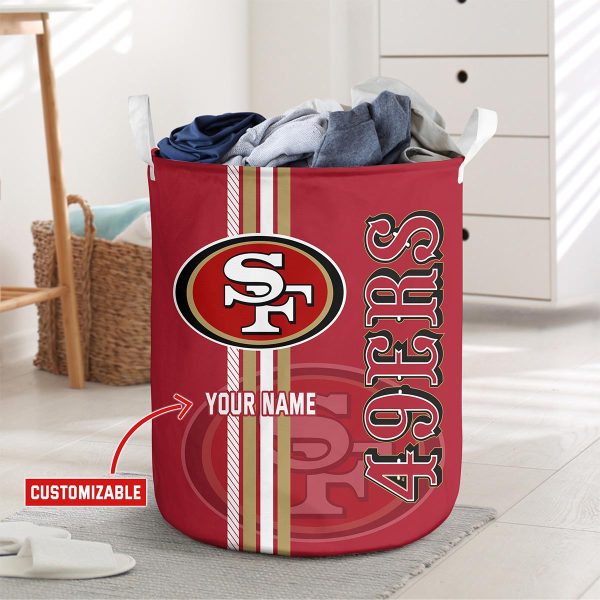 Personalized San Francisco 49ers Laundry Basket - TANTN 3761