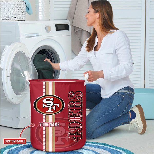 Personalized San Francisco 49ers Laundry Basket - TANTN 3761