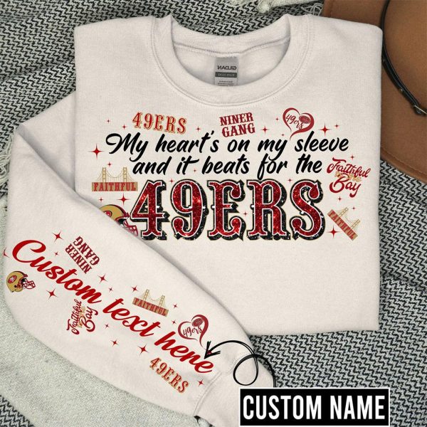 Personalized San Francisco 49ers 3D Sweatshirt - TANTN 3899