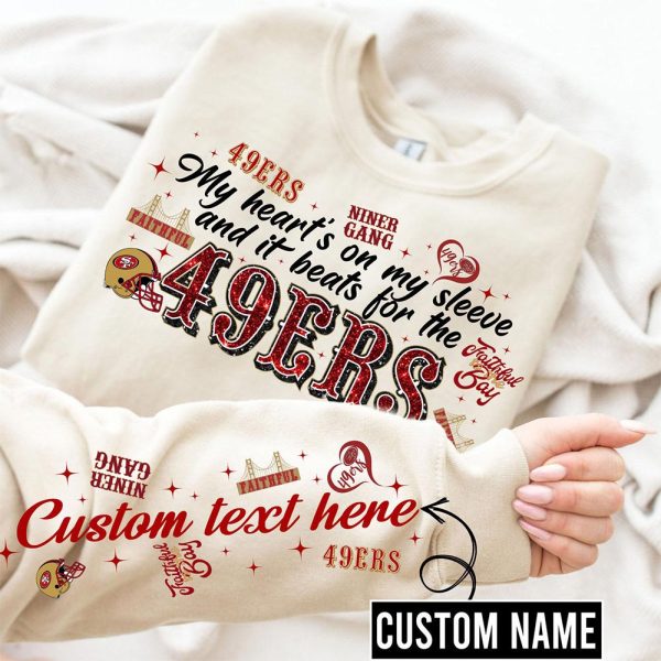 Personalized San Francisco 49ers 3D Sweatshirt - TANTN 3899