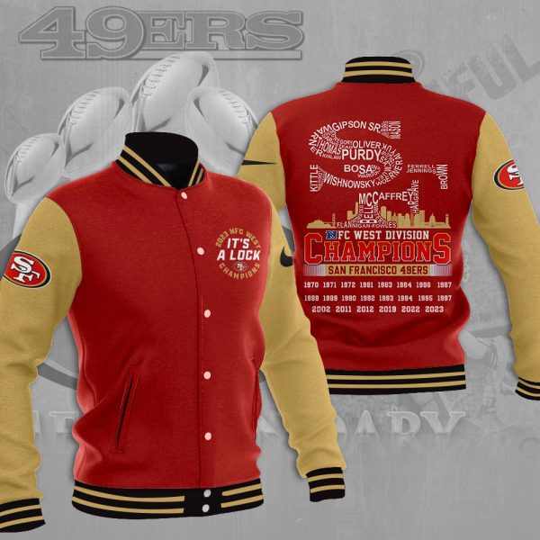 San Francisco 49ers Varsity Jacket - MAITM 5237