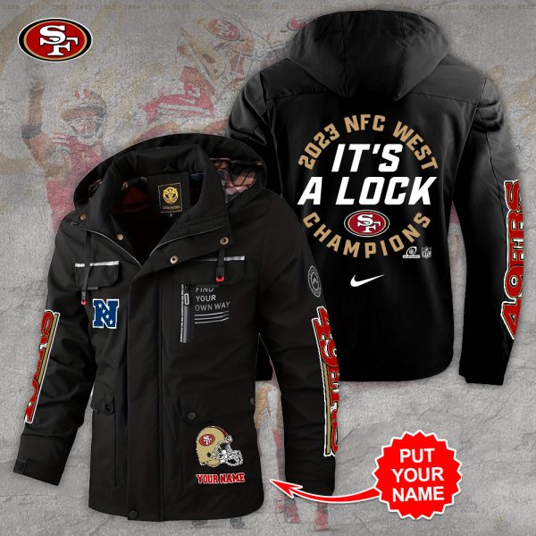 Personalized San Francisco 49ers 2D Parka Jacket - TANTN 3945