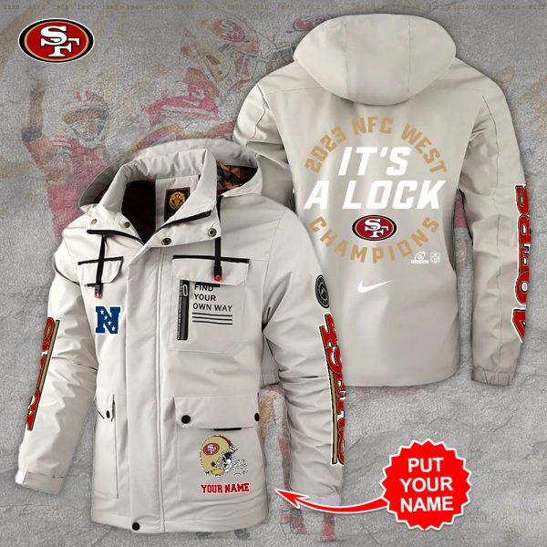 Personalized San Francisco 49ers 2D Parka Jacket - TANTN 3945