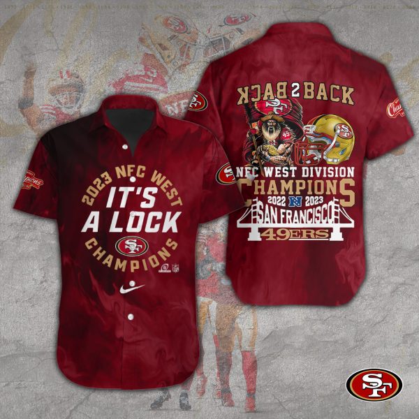 San Francisco 49ers Short Sleeve Dress Shirt - TANTN 3720