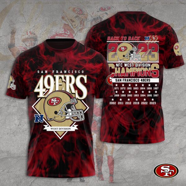 San Francisco 49ers 3D Apparel - TANTN 3723