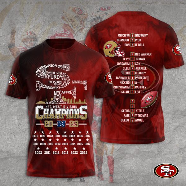 San Francisco 49ers 3D Apparel - TANTN 3790