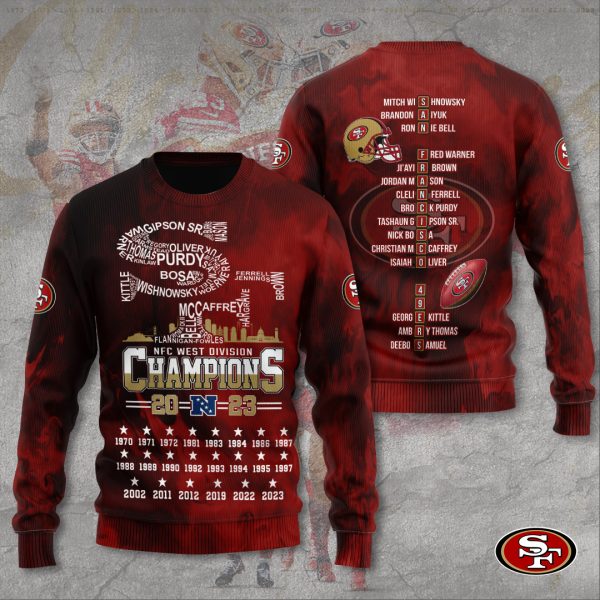 San Francisco 49ers 3D Apparel - TANTN 3790