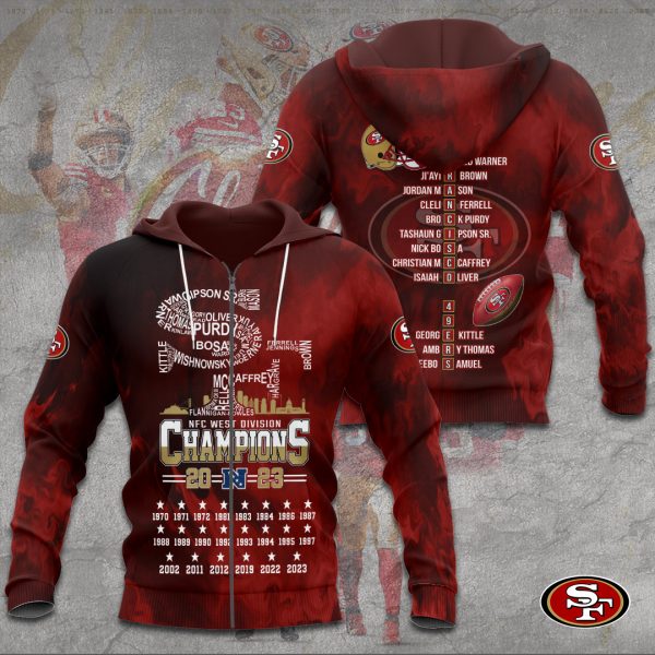 San Francisco 49ers 3D Apparel - TANTN 3790