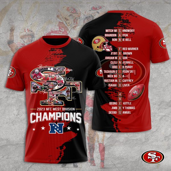 San Francisco 49ers 3D Apparel - TANTN 3791