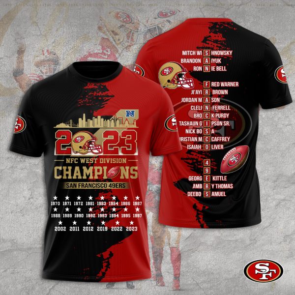 San Francisco 49ers 3D Apparel - TANTN 3803