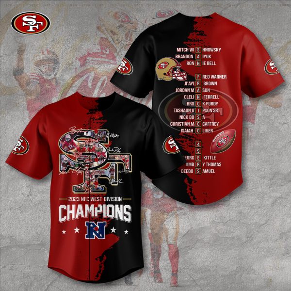 San Francisco 49ers Baseball Jersey - TANTN 3805