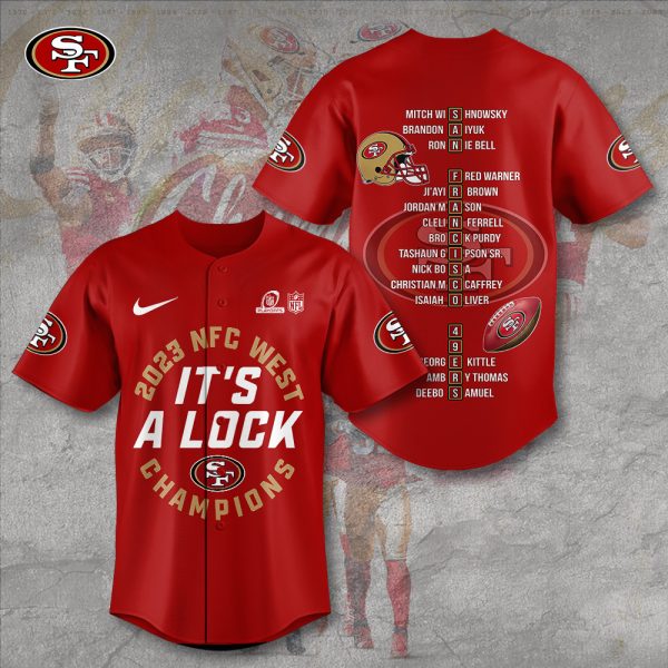 San Francisco 49ers Baseball Jersey - TANTN 3806