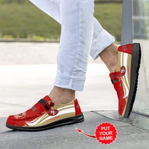 Personalized San Francisco 49ers Custom Hey Dude Shoes - TANTN 3822