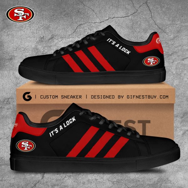 San Francisco 49ers Custom SS Shoes - TANTN 3824