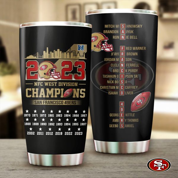 San Francisco 49ers Tumbler Cup - TANTN 3779