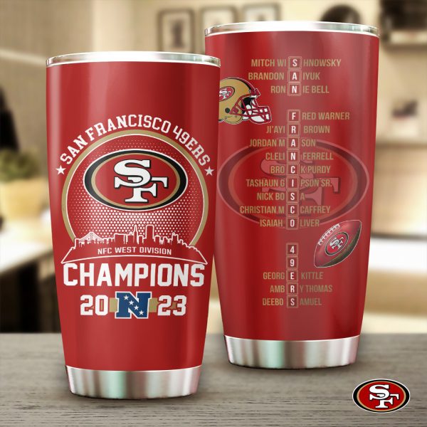 San Francisco 49ers Tumbler Cup - TANTN 3780