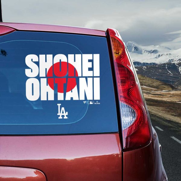 Shohei Ohtani x Los Angeles Dodgers 3D Decal - TANTN 3651