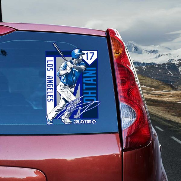Shohei Ohtani x Los Angeles Dodgers 3D Decal - TANTN 3653