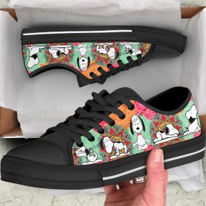 Snoopy Low Top Canvas Shoes - VANDH 1943