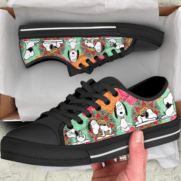 Snoopy Low Top Canvas Shoes - VANDH 1943