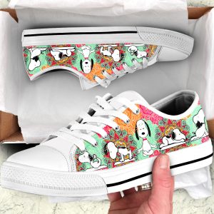 Snoopy Low Top Canvas Shoes - VANDH 1943
