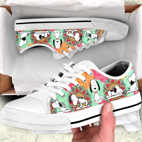Snoopy Low Top Canvas Shoes - VANDH 1943