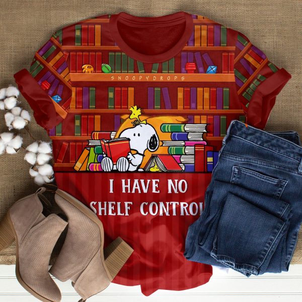 Snoopy x Reading 3D T-Shirt - VANDH 1946