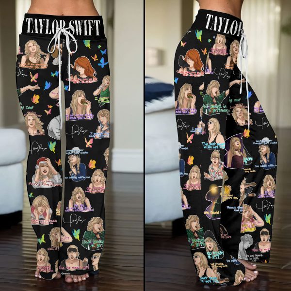Taylor Swift High-Waisted Straight-Leg Trousers - VANDH 1885