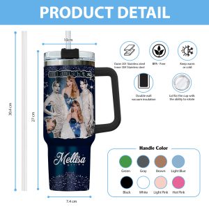 Personalized Taylor Swift 40oz Stanley Tumbler - VANDH 1888