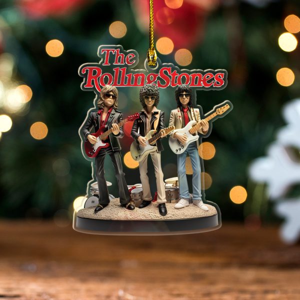The Rolling Stones Custom Shape 1-sided Acrylic Ornament - TANTN 3504.2