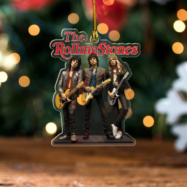 The Rolling Stones Custom Shape 1-sided Acrylic Ornament - TANTN 3504.3