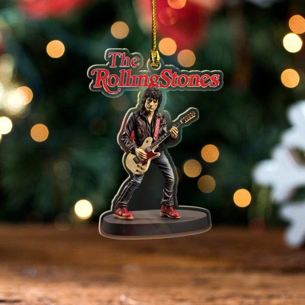 The Rolling Stones Custom Shape 1-sided Acrylic Ornament - TANTN 3504.4