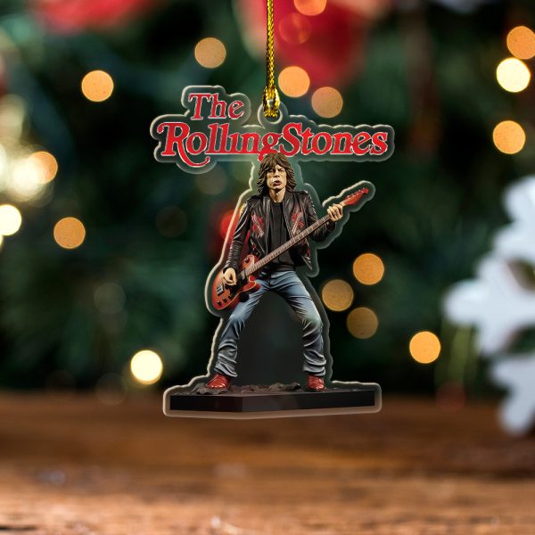 The Rolling Stones Custom Shape 1-sided Acrylic Ornament - TANTN 3504.5