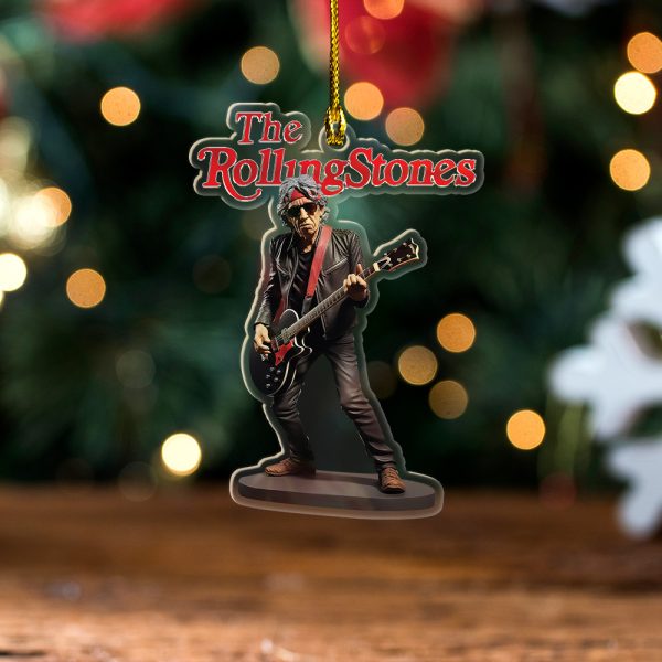 The Rolling Stones Custom Shape 1-sided Acrylic Ornament - TANTN 3504.6
