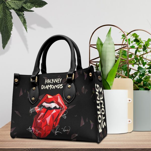 The Rolling Stones Leather HandBag - TANTN 3436
