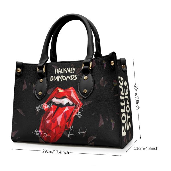 The Rolling Stones Leather HandBag - TANTN 3436