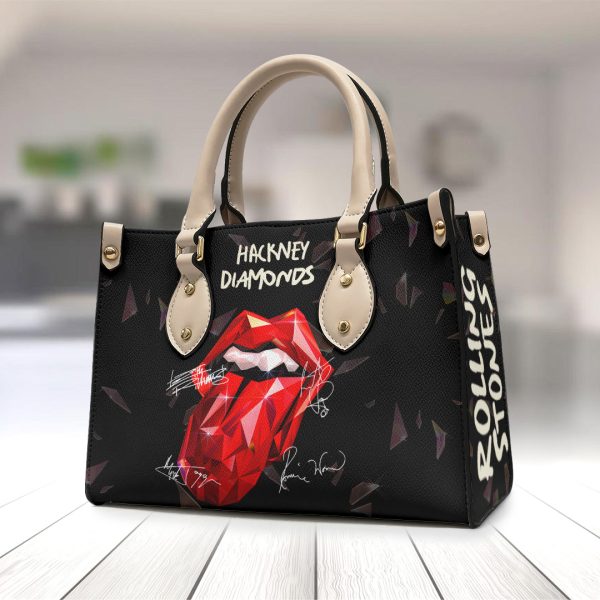 The Rolling Stones Leather HandBag - TANTN 3436