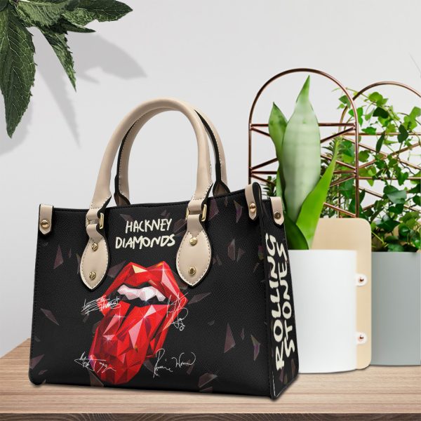 The Rolling Stones Leather HandBag - TANTN 3436