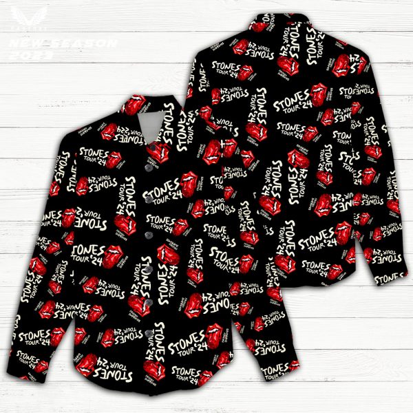 The Rolling Stones 3D Linen Shirt - TANTN 3473