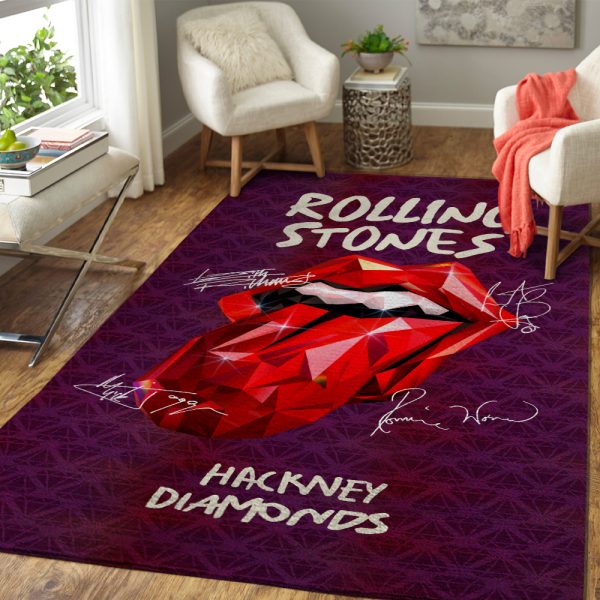 The Rolling Stones Rectangular Rug - TANTN 3463