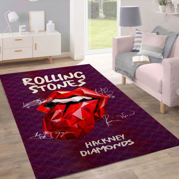 The Rolling Stones Rectangular Rug - TANTN 3463